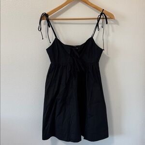 Elegant Black Mini Dress